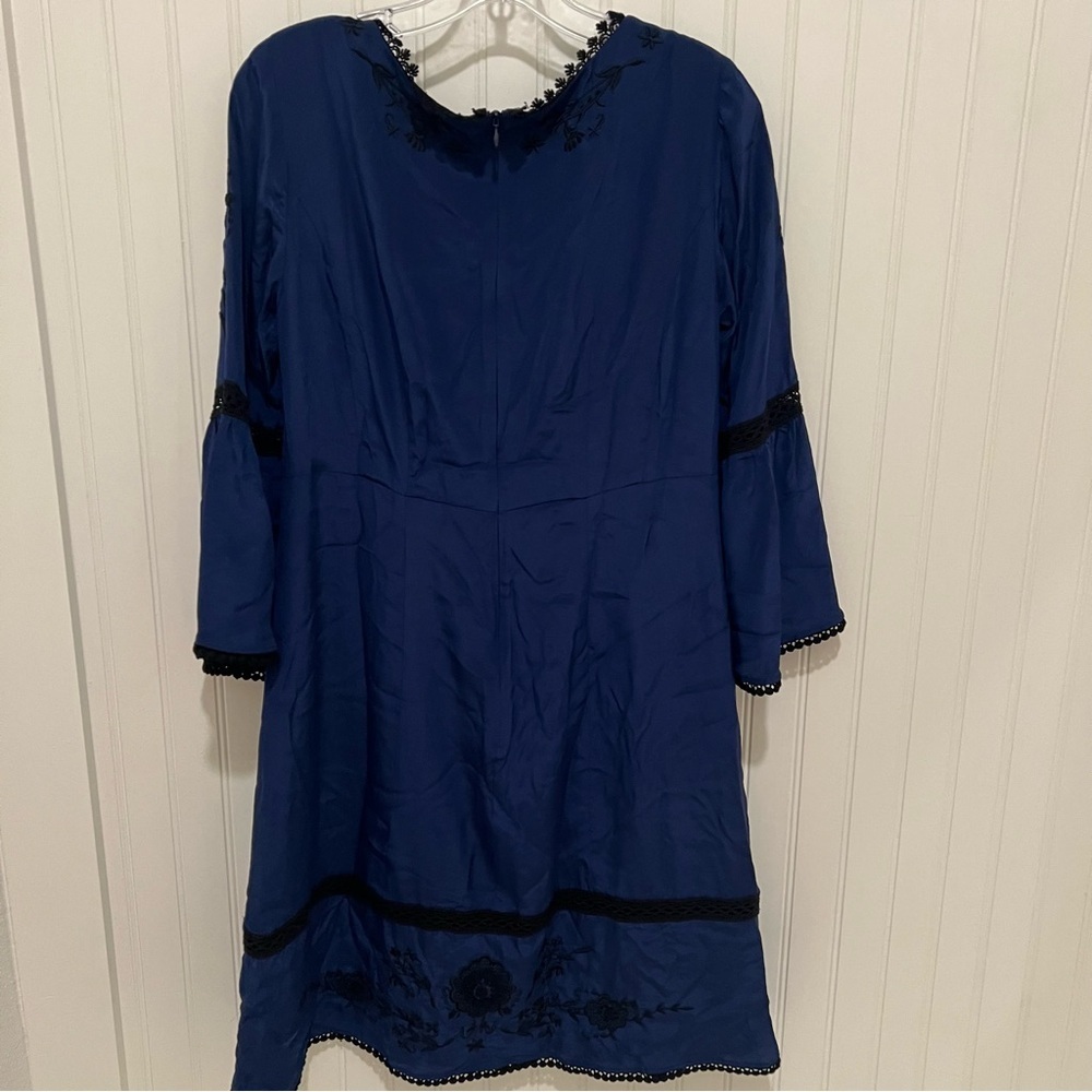 Nanette Lepore Royal Blue Floral Dress - Picture 7 of 8
